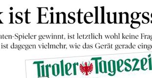 Die Tiroler Tageszeitung berichtet über verhängnisvolle Manipulationen an illegalen Glücksspielgeräten. © Tiroler Tageszeitung