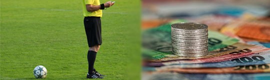 Sportwetten Fußball Schiedsrichter Geld