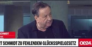 OE24 Interview mit Prof. Gert Schmidt zur Neuausschreibung der Glücksspiel-Lizenzen
